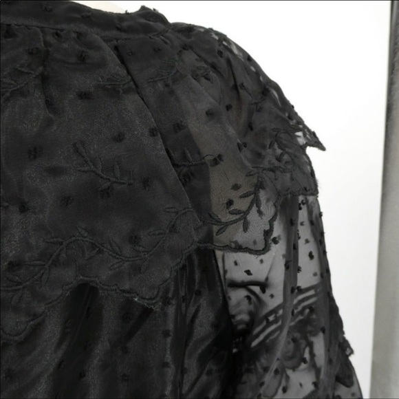 TOPSHOP NWT Sheer black top - Picture 12 of 12